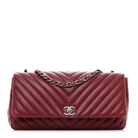 chanel red 2010 surpique flap|Chanel flap style code.